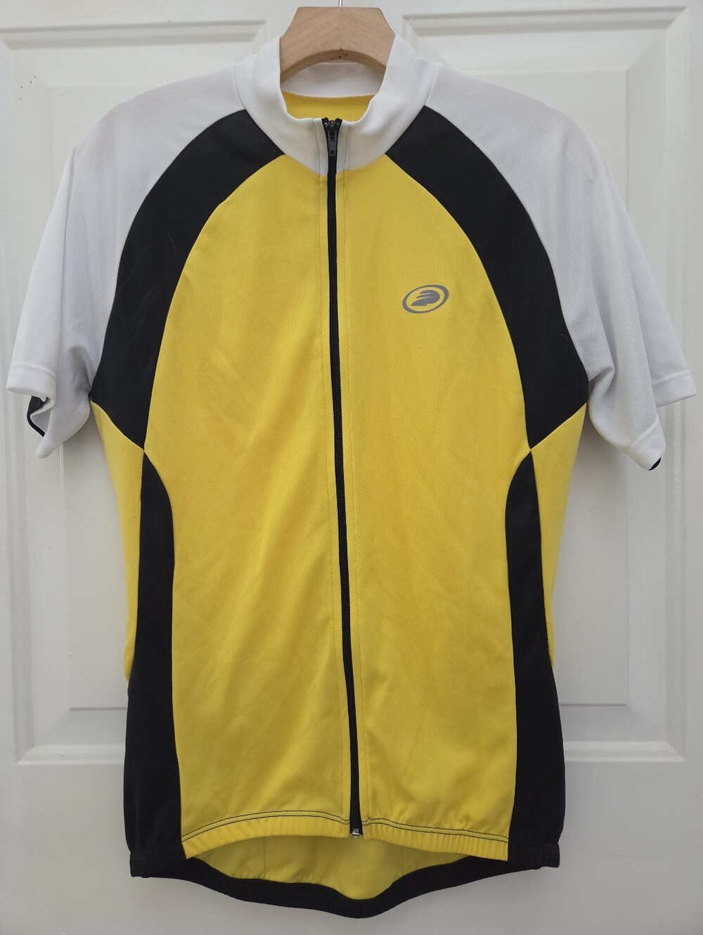 Performance Men's Cycling Jersey - Yellow Black White